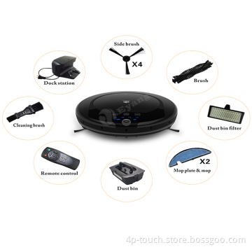 2014 Super Slim Robot Vacuum Cleaner with Multi Functions